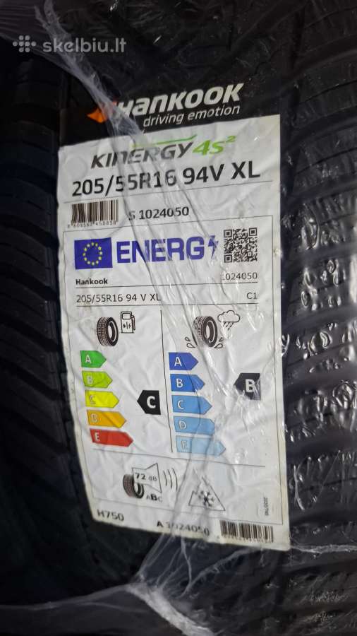 Padangos hanhook kinergy r16, pirelli r17 - nuotraukos Nr. 2
