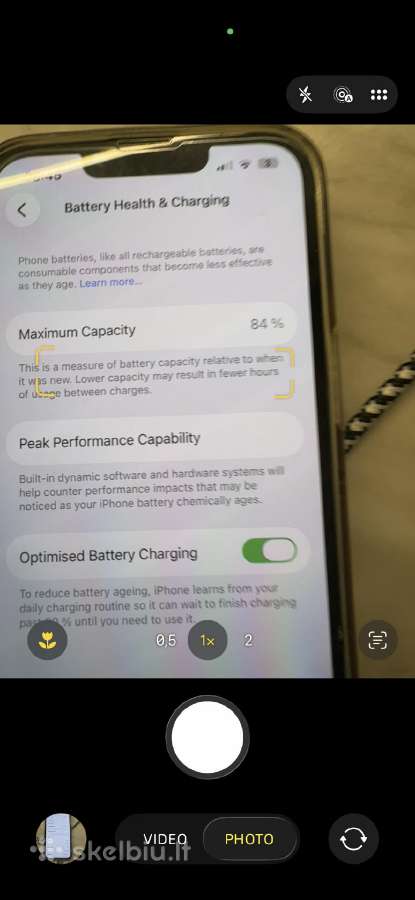 iPhone 14 128 GB – 250 - nuotraukos Nr. 2