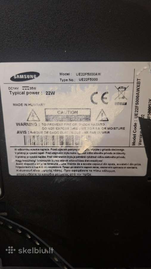 Televizorius Samsung - nuotraukos Nr. 2