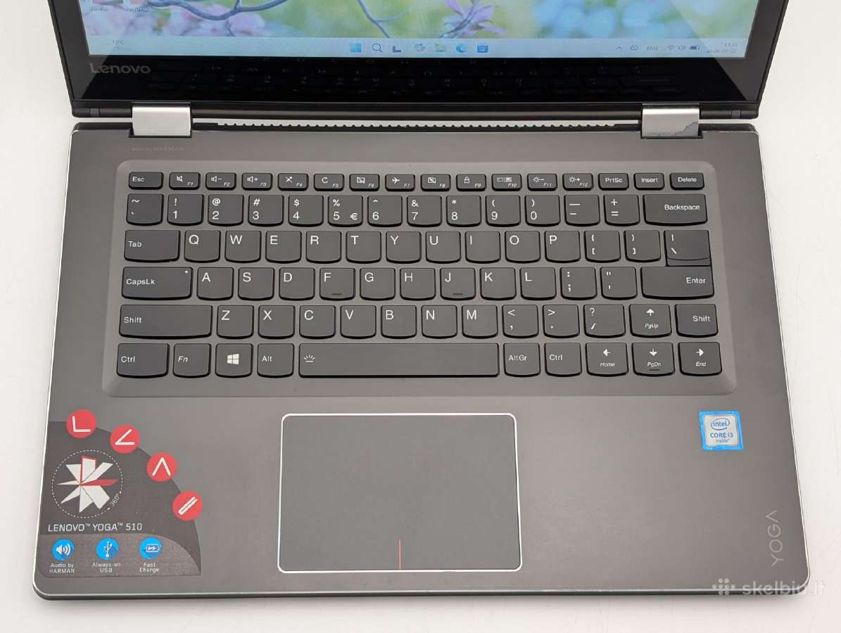 Lenovo Yoga i3-6006u 8gb 120gb Touch Darbui - nuotraukos Nr. 4