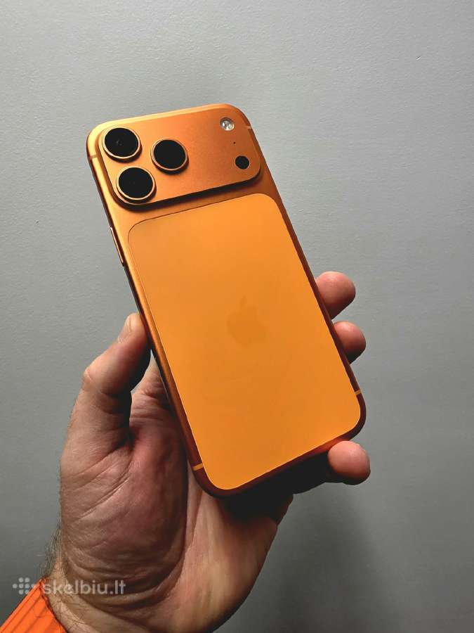 Apple iPhone 17 Pro Max, 512gb Orange (esim) - nuotraukos Nr. 2