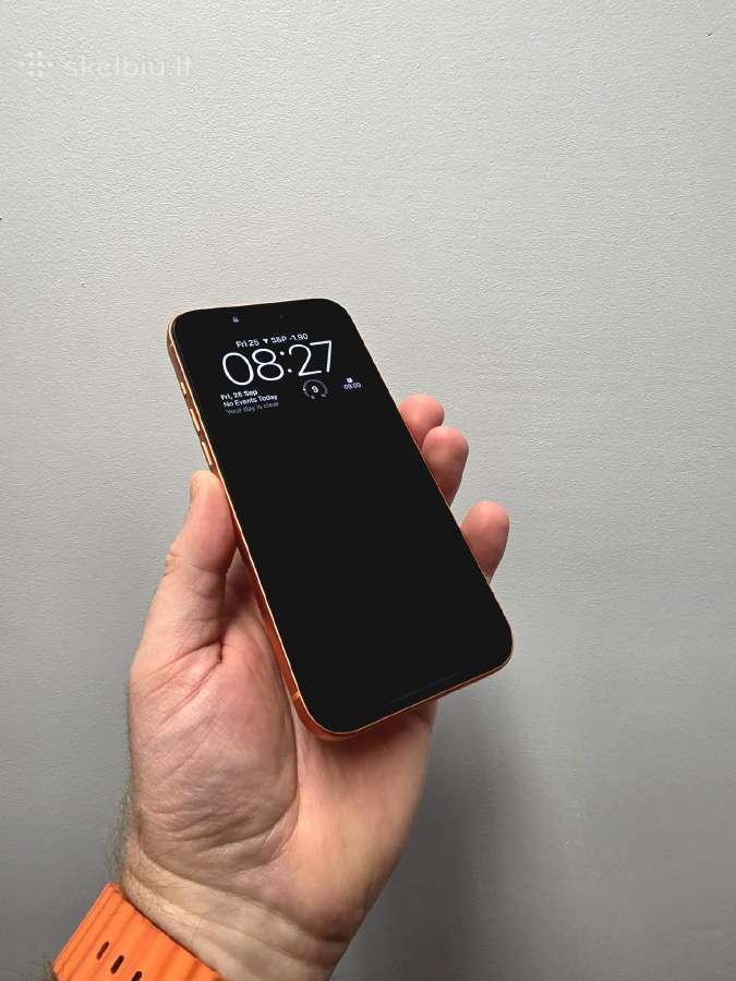 Apple iPhone 17 Pro Max, 512gb Orange (esim) - nuotraukos Nr. 7