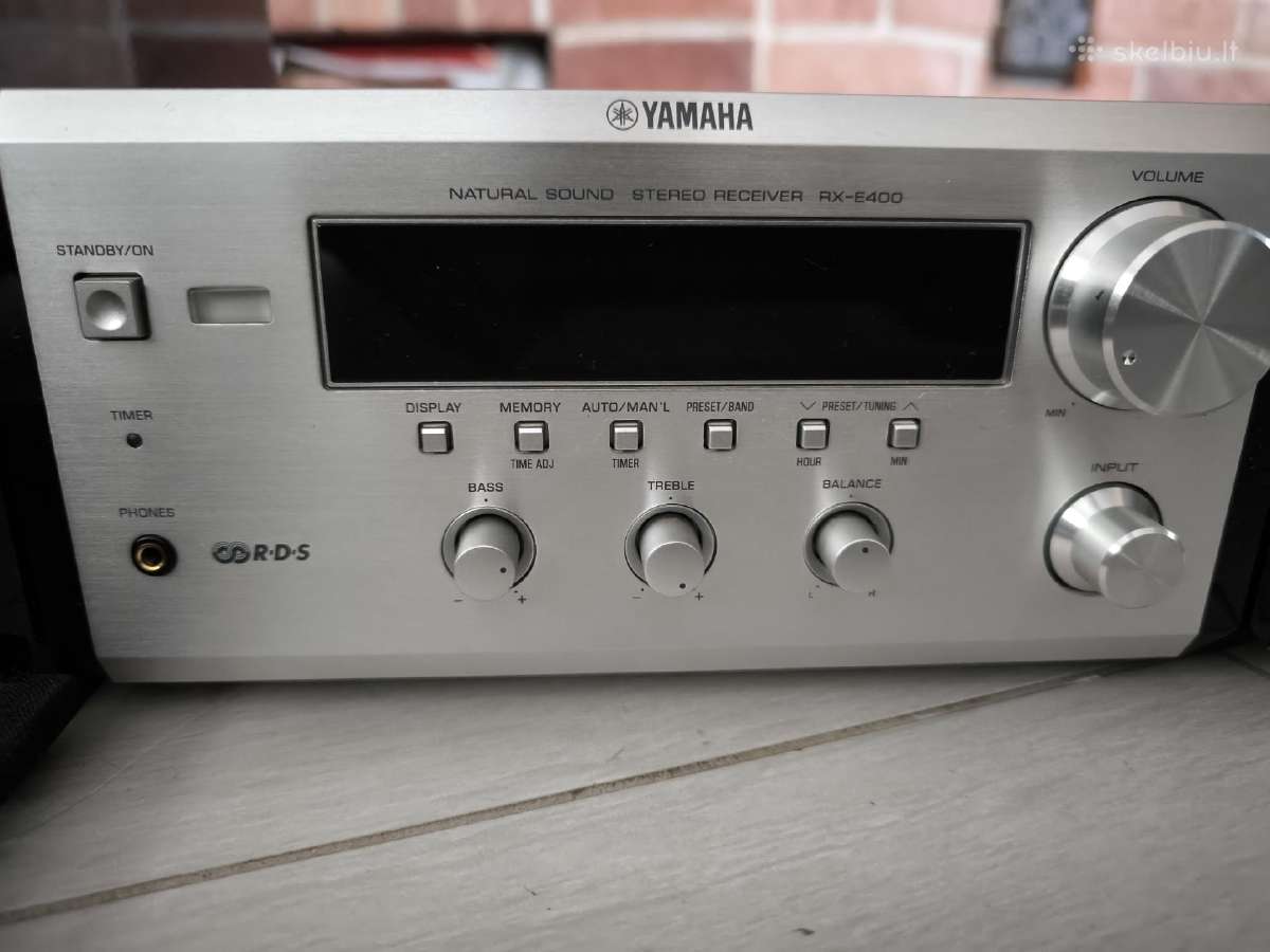 Yamaha stiprintuvas, CD grotuvas, kolonėlės - nuotraukos Nr. 5