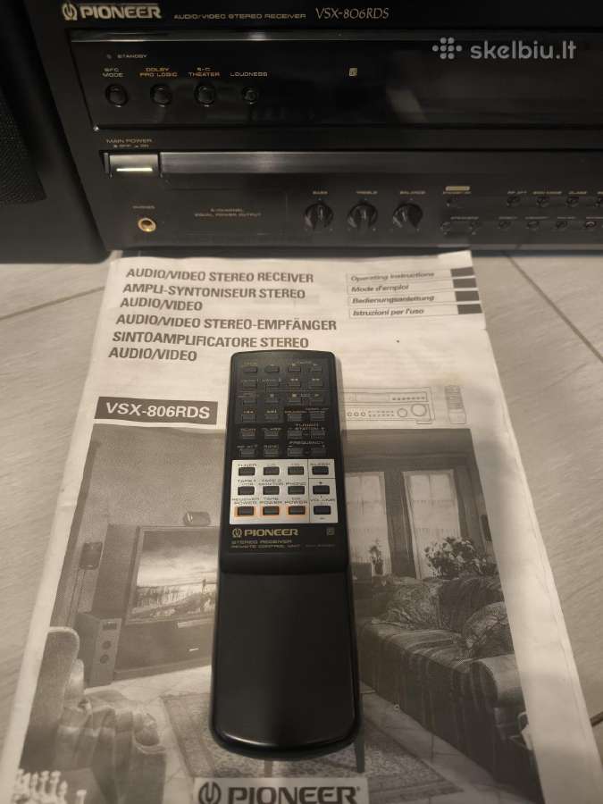 Yamaha stiprintuvas, CD grotuvas, kolonėlės - nuotraukos Nr. 19