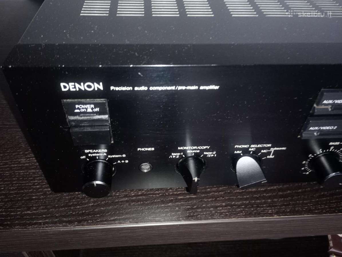 Denon pma 500v stiprintuvas - nuotraukos Nr. 2