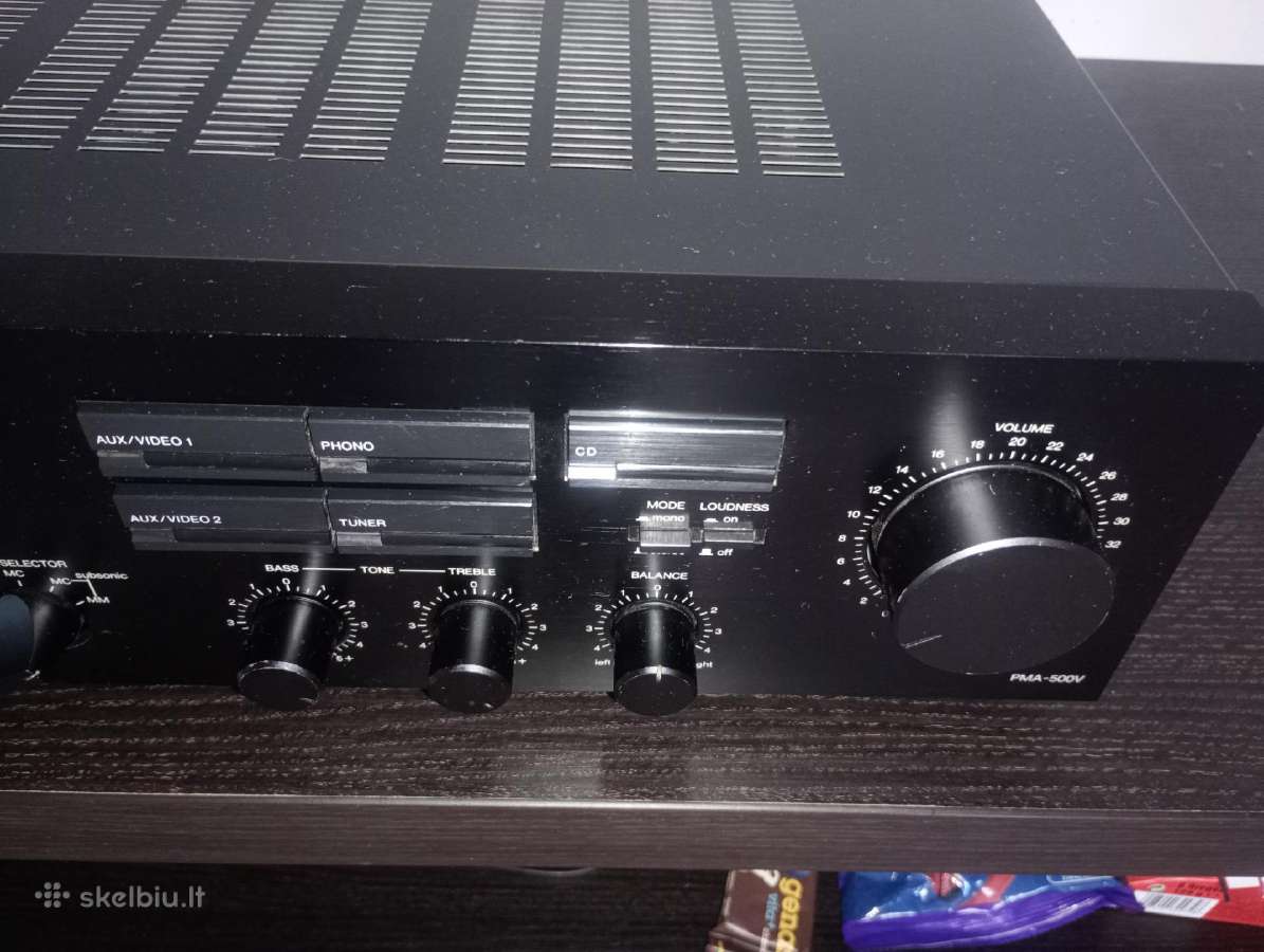 Denon pma 500v stiprintuvas - nuotraukos Nr. 3