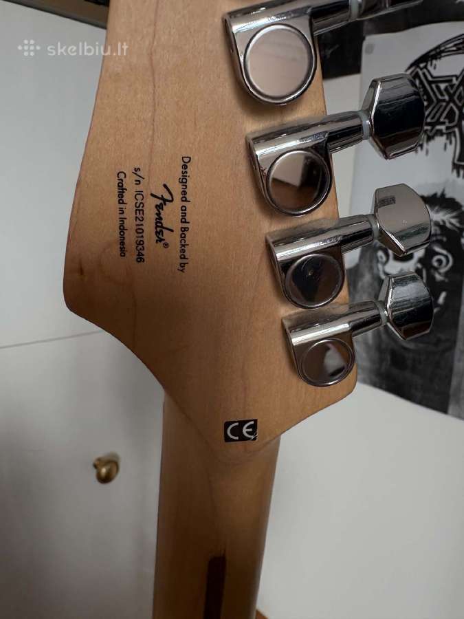 Fender stratocaster elektrinės gitaros komplektas - nuotraukos Nr. 4