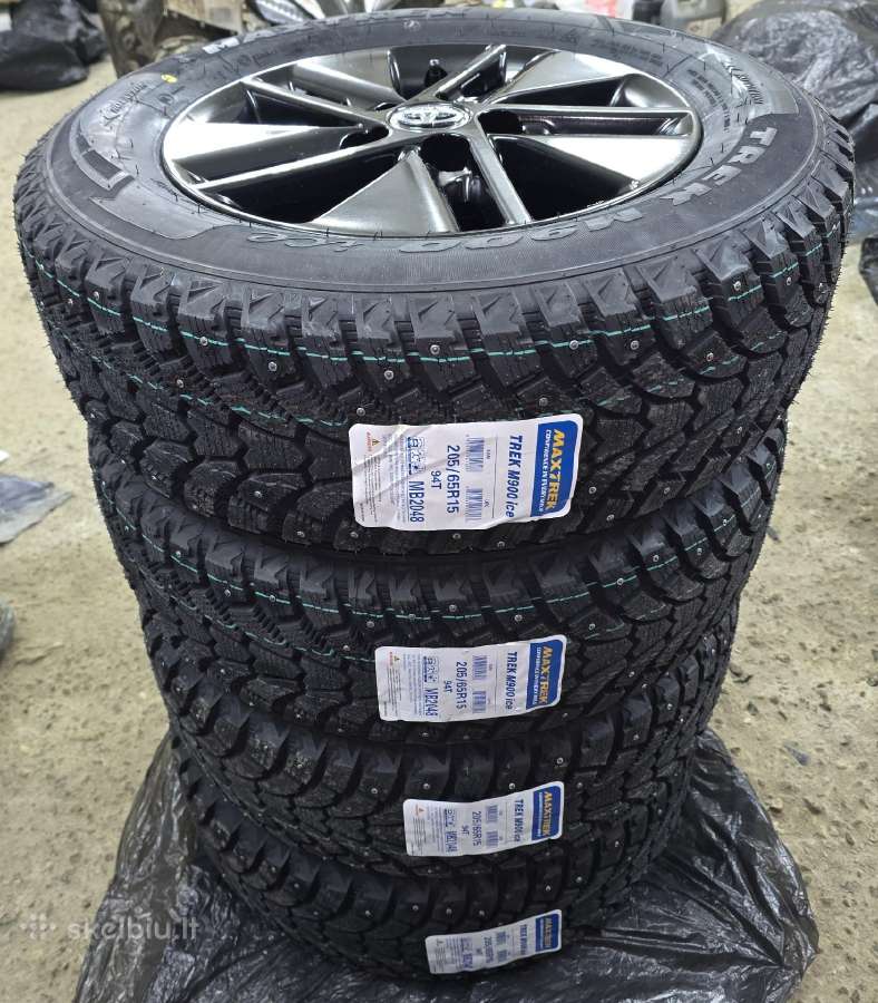 Nauja! Toyota ratlankiai R15/5x114,3_60,1 - nuotraukos Nr. 6