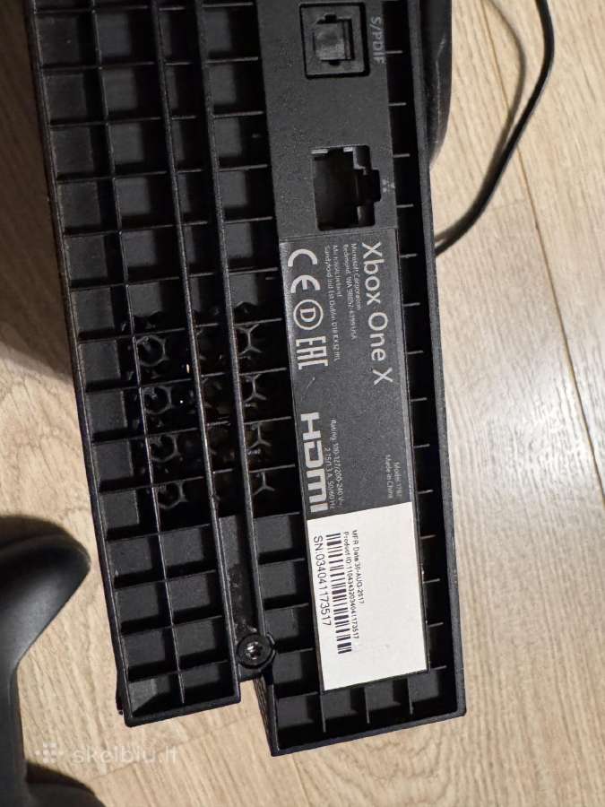Xbox one x - nuotraukos Nr. 2