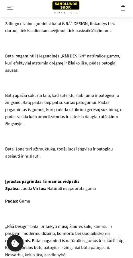 Švediški 39 d. moteriški botai su pašiltinimu - nuotraukos Nr. 8