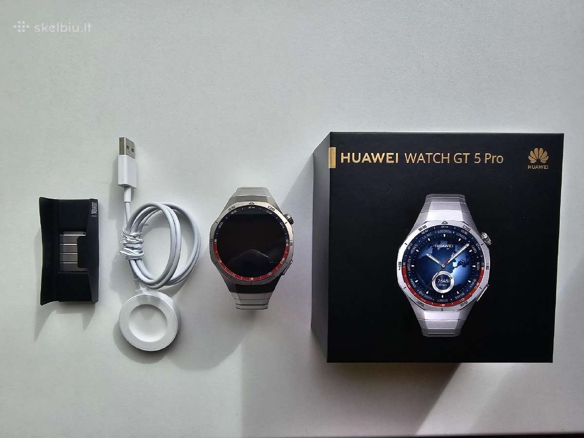 Huawei Watch Gt5 Pro Titanium - nuotraukos Nr. 2
