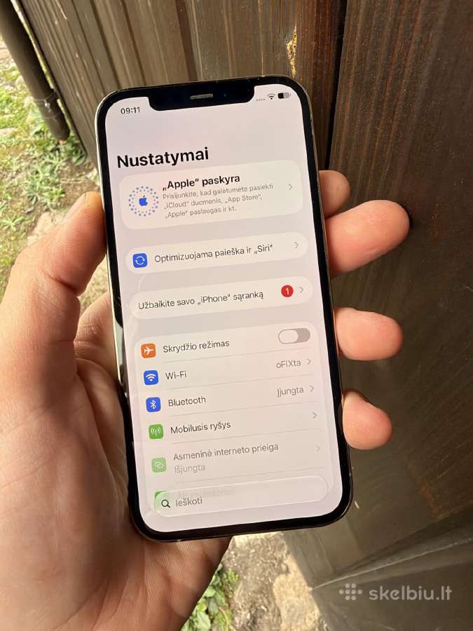 iPhone 12pro 256gb Nauja Baterija - nuotraukos Nr. 5