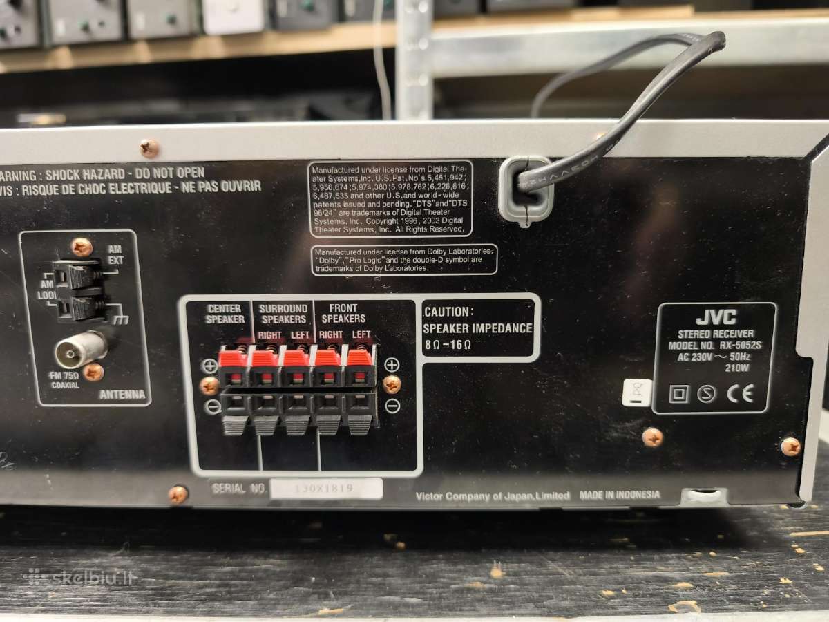 JVC rx 5052 - nuotraukos Nr. 5