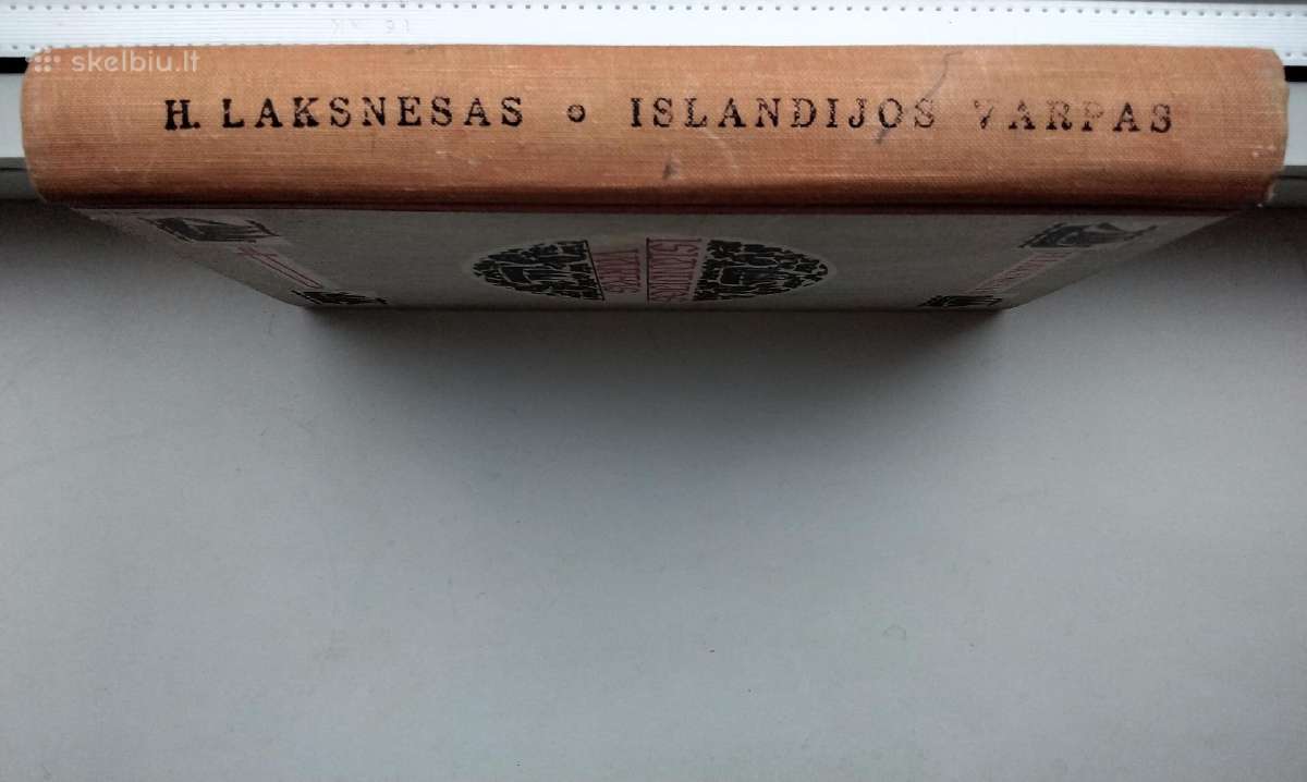 H. Laksnesas. Islandijos varpas. 1967 m. leid. - nuotraukos Nr. 11