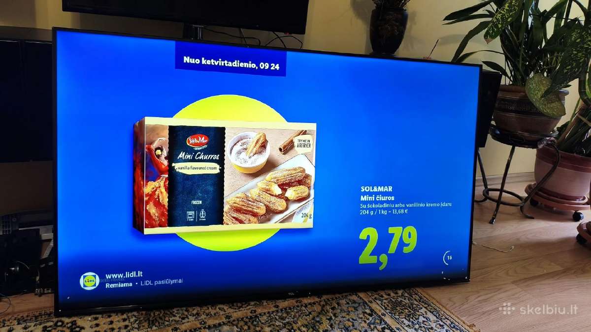 Televizorius Tcl LED 4k TV 55v6c 55 Smart TV - nuotraukos Nr. 2
