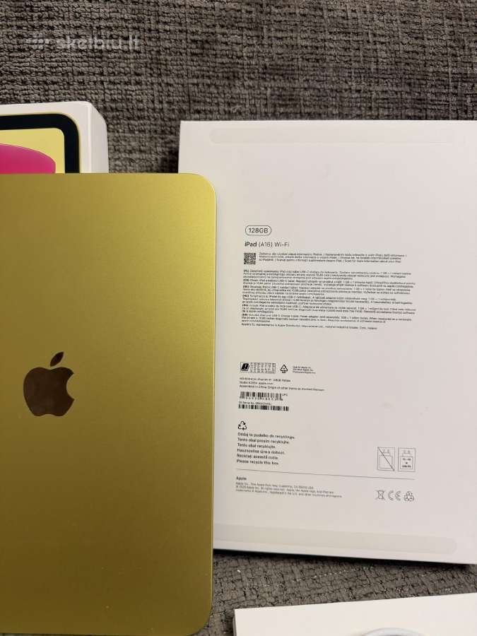 Idealios bukles iPad A16 128gb WiFi (2025) - nuotraukos Nr. 5