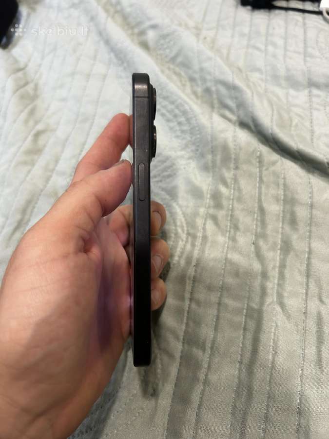 iPhone 15 pro 128gb baterija 87 - nuotraukos Nr. 3