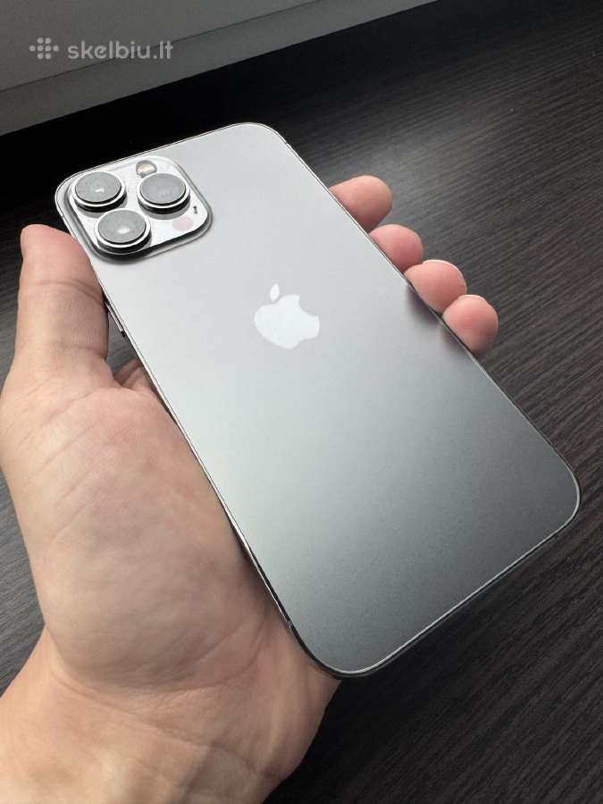 iPhone 13 Pro Max 128 GB Graphite - nuotraukos Nr. 2