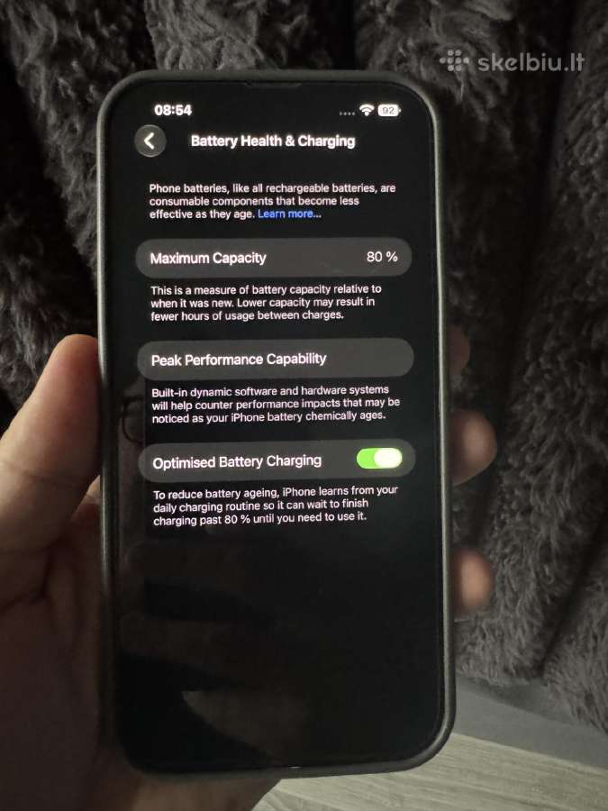 iPhone 13 Pro Max 128 GB Graphite - nuotraukos Nr. 8