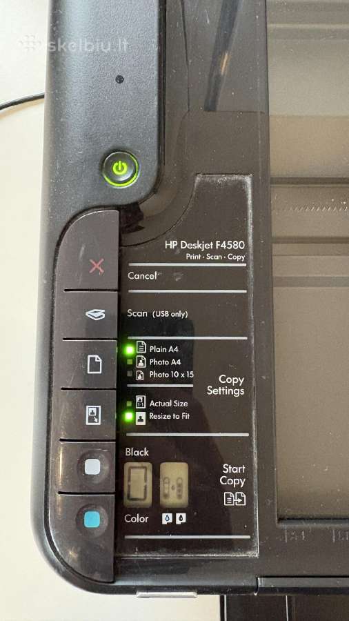 Hp spausdintuvas Deskjet F4580 Cb755-64001 - nuotraukos Nr. 2