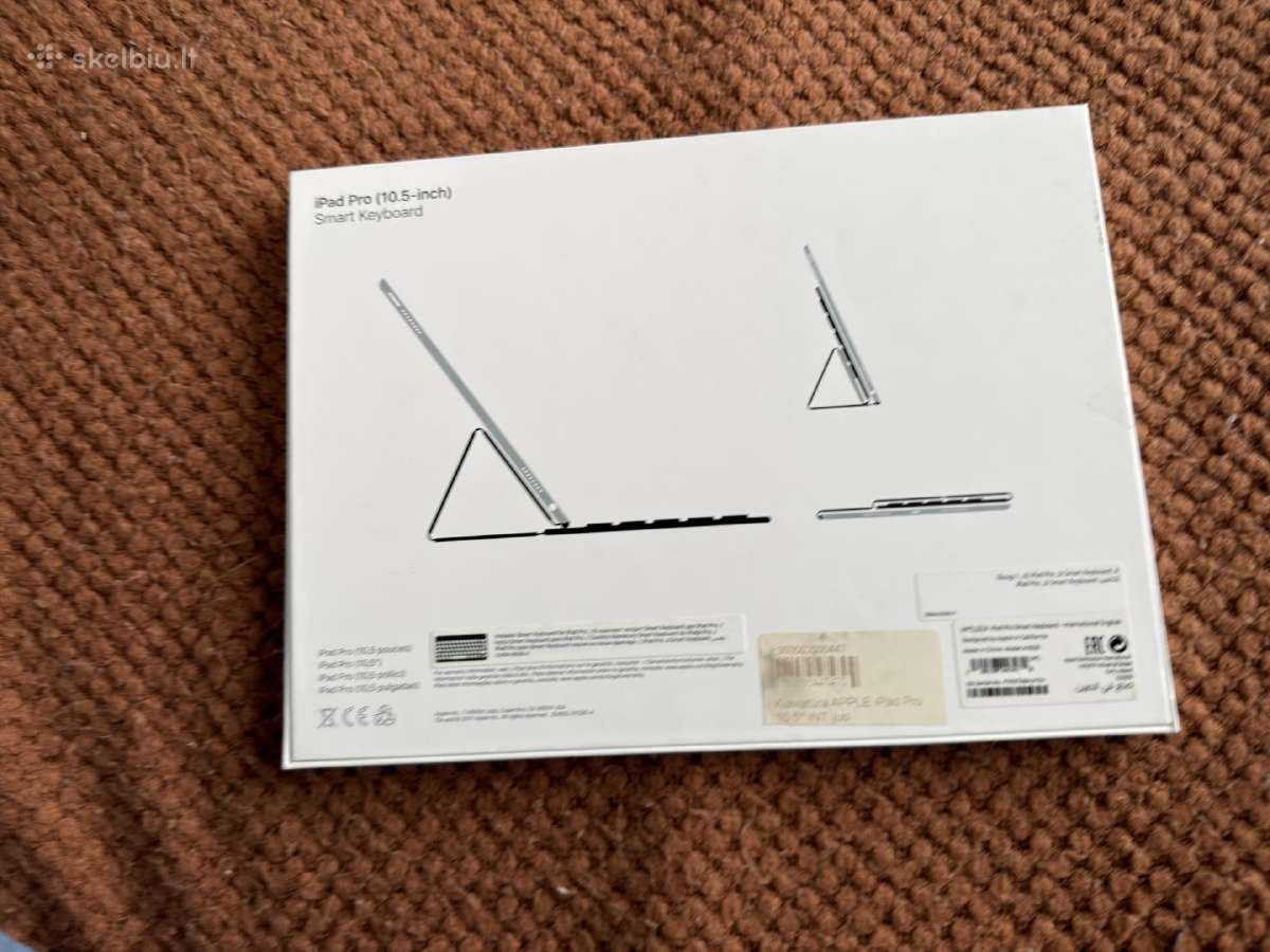 Originali Apple Smart Keyboard A1829 iPad Pro 10.5 - nuotraukos Nr. 5