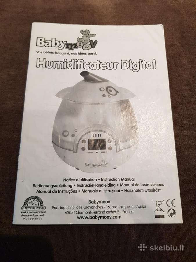Oro dėkintuvas Baby Moov 3 in 1 - nuotraukos Nr. 10