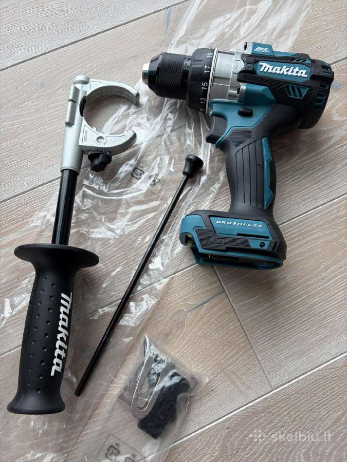 Akumuliatorinis smūginis gręžtuvas Makita Dhp492z - nuotraukos Nr. 3