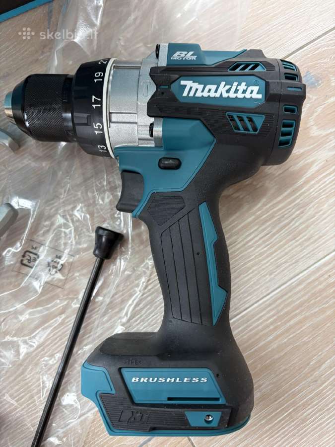 Akumuliatorinis smūginis gręžtuvas Makita Dhp492z - nuotraukos Nr. 4