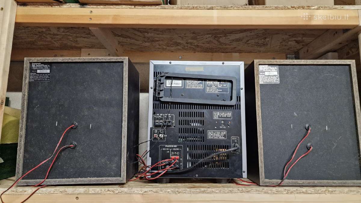 Kameros/muzikinis Centras Panasonic Sa-ak50 - nuotraukos Nr. 2