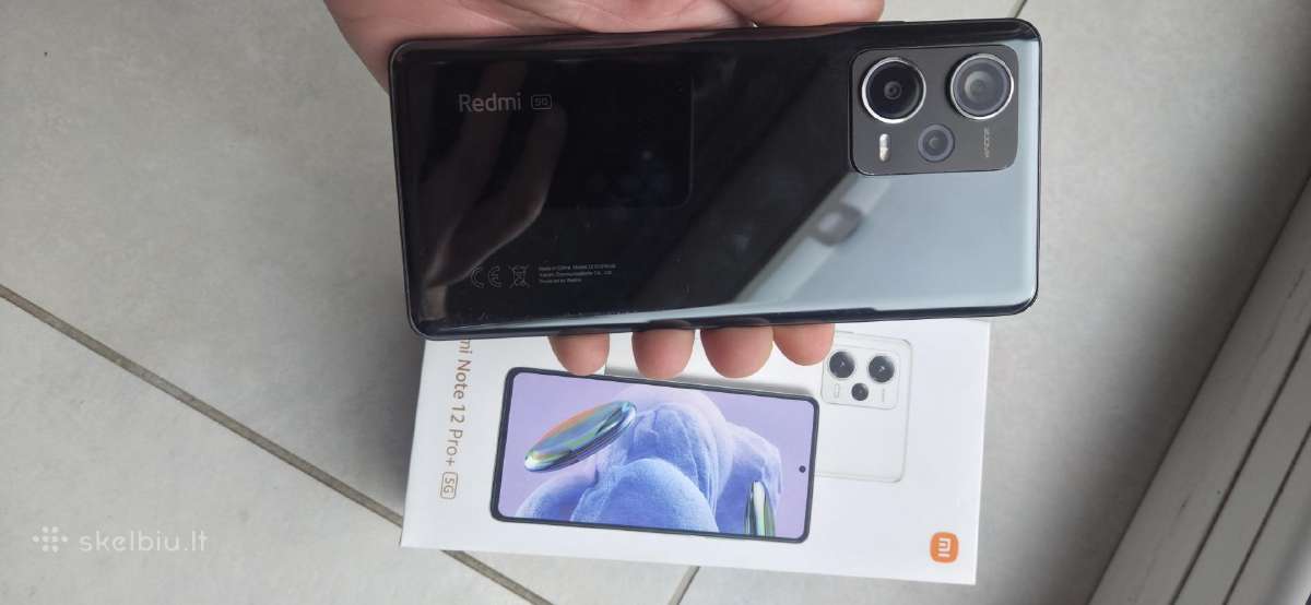Xiaomi Redmi Note 12 Pro+ 5G 256gb - nuotraukos Nr. 2