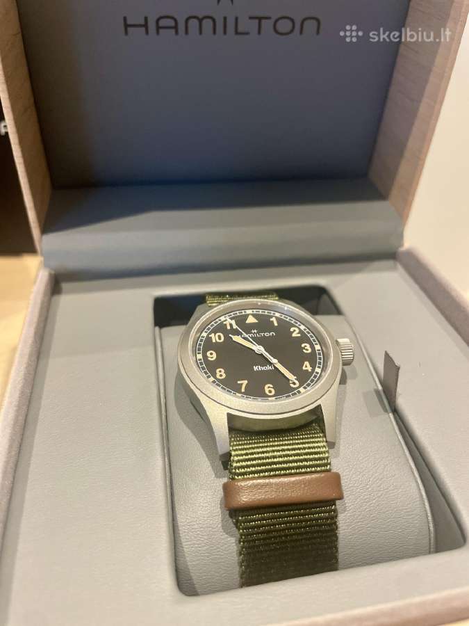 Hamilton Khaki Fieldh 38mm full set 5mėn. - nuotraukos Nr. 2