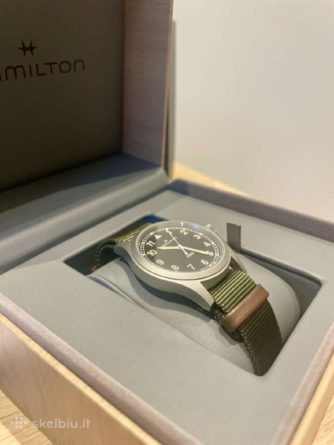 Hamilton Khaki Fieldh 38mm full set 5mėn. - nuotraukos Nr. 3