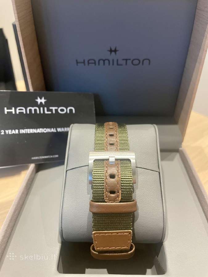 Hamilton Khaki Fieldh 38mm full set 5mėn. - nuotraukos Nr. 9