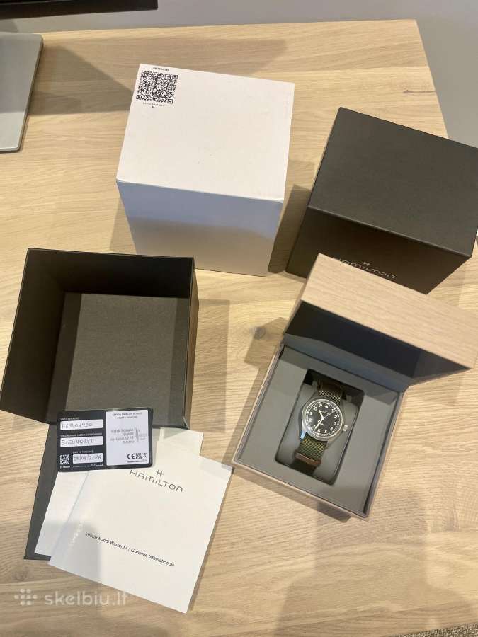 Hamilton Khaki Fieldh 38mm full set 5mėn. - nuotraukos Nr. 10