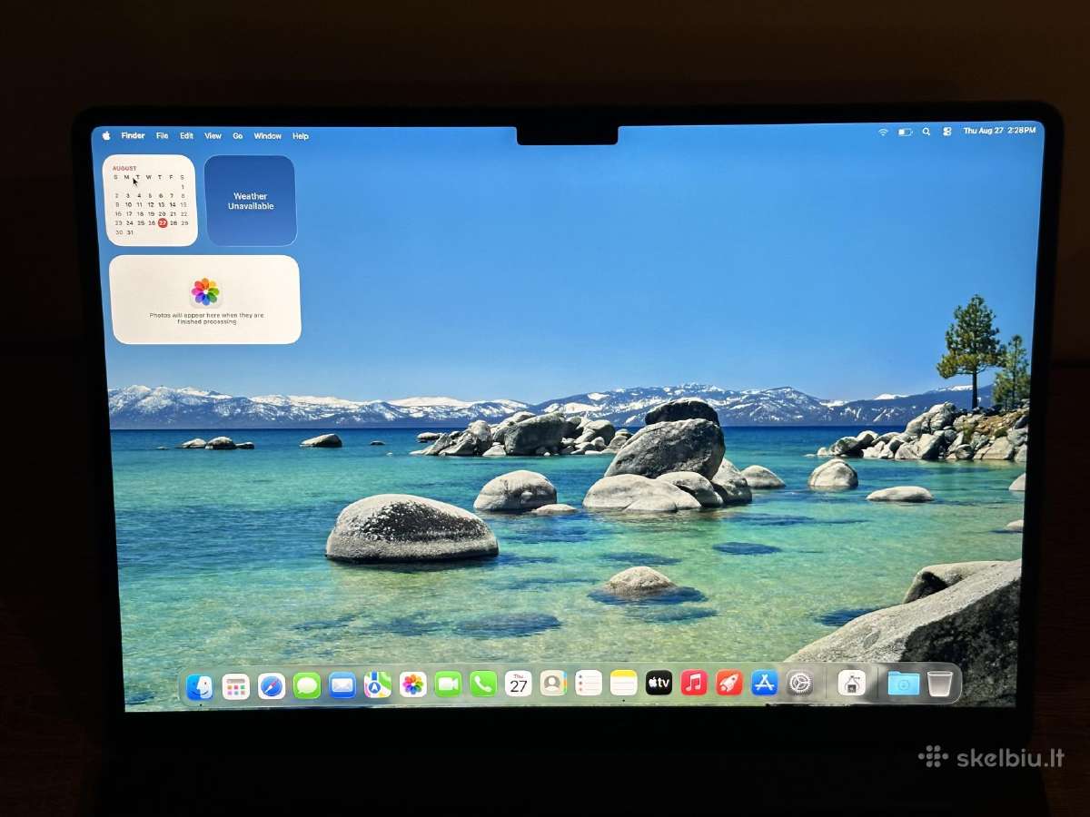 MacBook Air 15 M2 / 8gb / 512gb - nuotraukos Nr. 3
