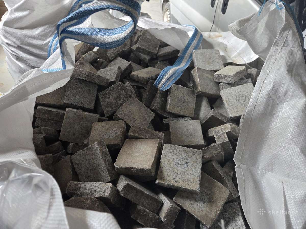 Parduodamos naudotos granitinės plytelės - nuotraukos Nr. 4