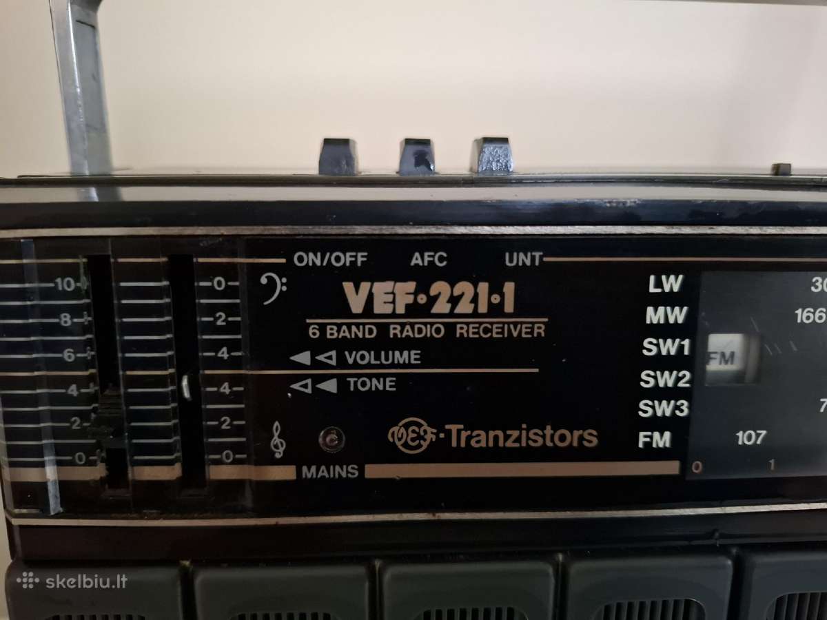 Radijo imtuvas Vef 221 - nuotraukos Nr. 3