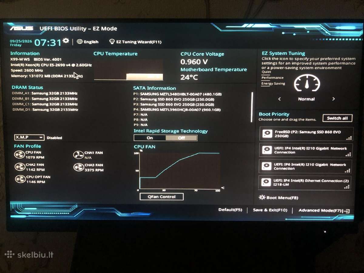 Intel Xeon 14c/28t 128gb Ddr4 Ecc 1200w Psu - nuotraukos Nr. 8
