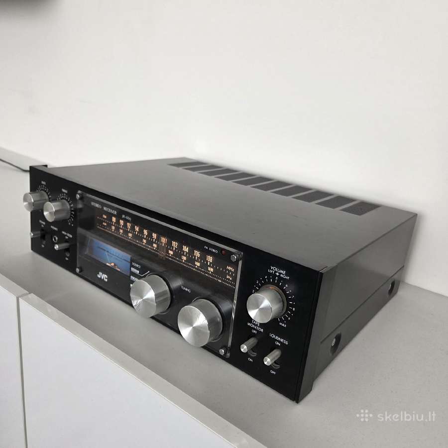 Autentiškas Vintage resiveris JVC Jr-s50 - nuotraukos Nr. 2