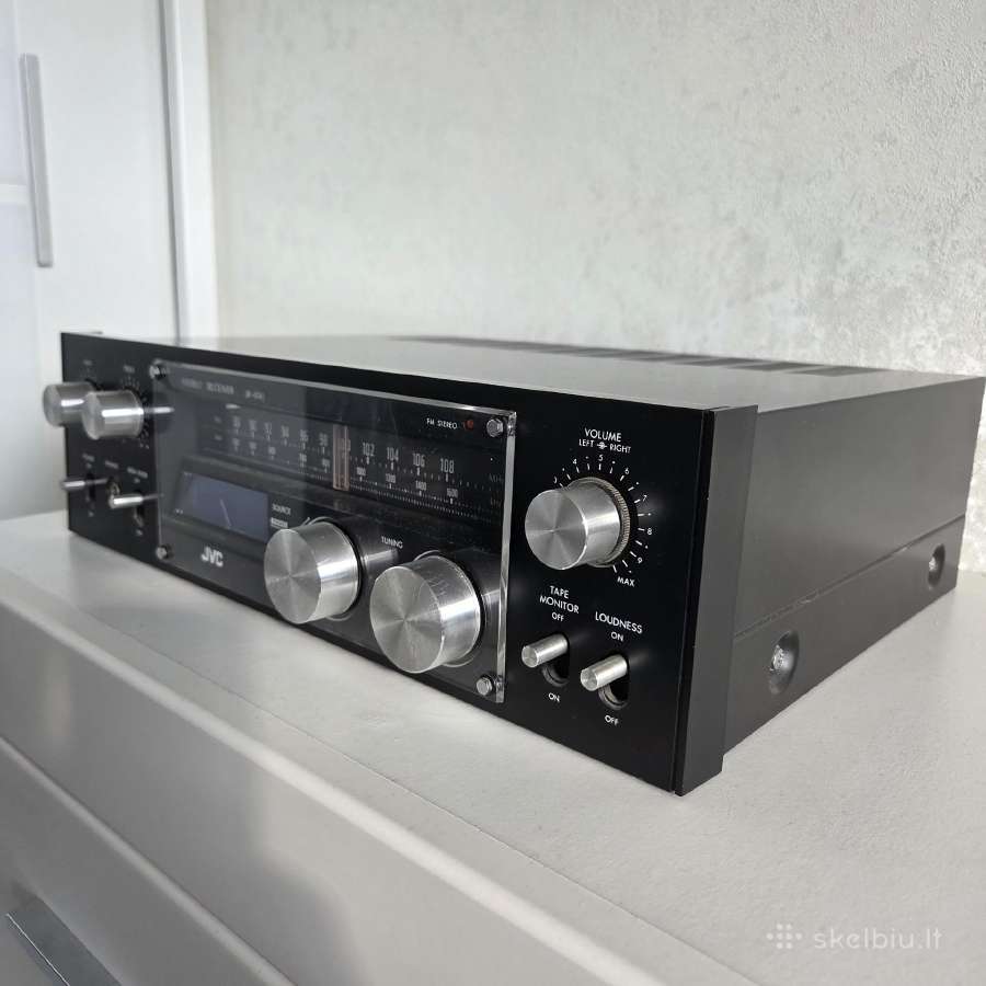 Autentiškas Vintage resiveris JVC Jr-s50 - nuotraukos Nr. 6