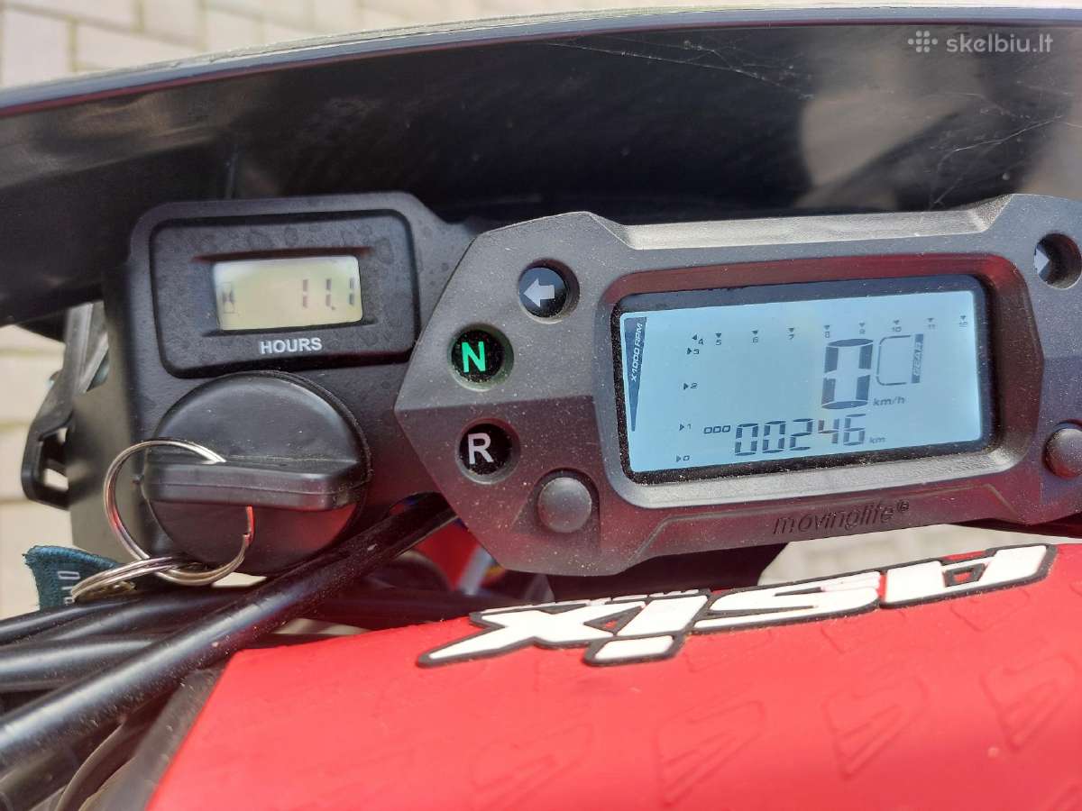 Kaip naujas krosinis motociklas Asix Xb-88 250cc - nuotraukos Nr. 6