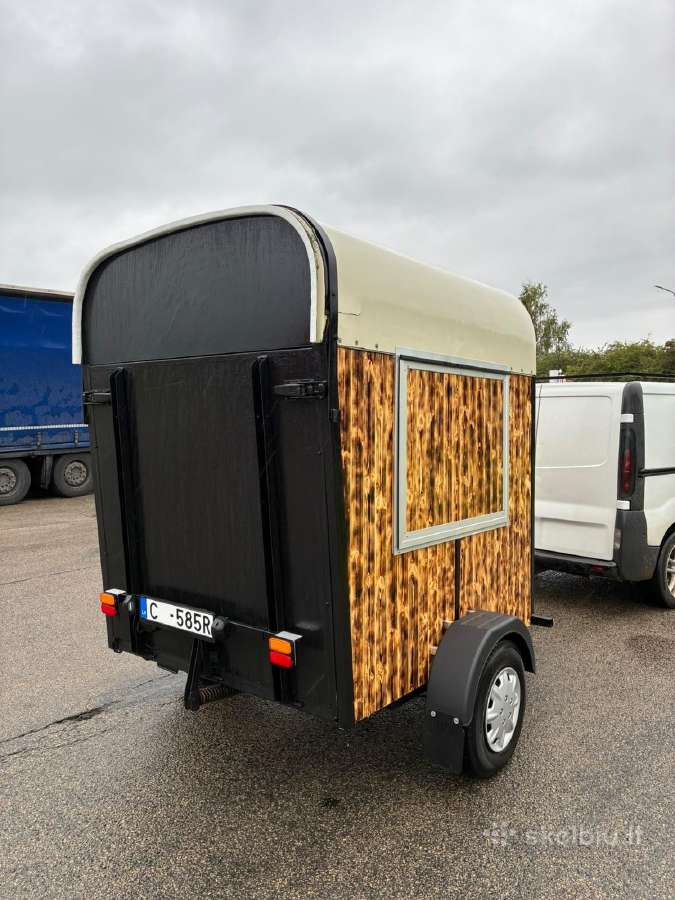 Parduodama priekaba mainams Food Truck - nuotraukos Nr. 2