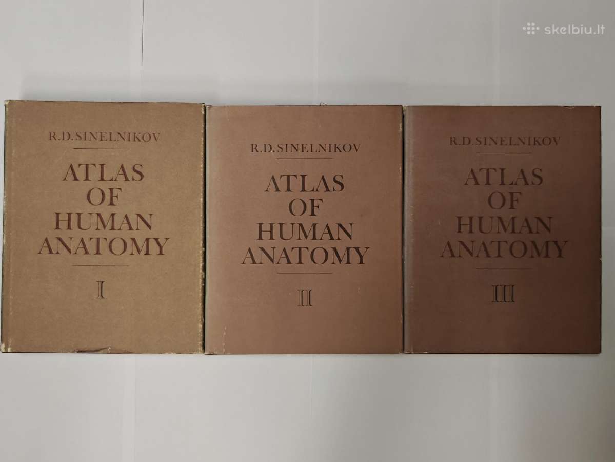 Atlas of Human Anatomy - Sinelnikov - nuotraukos Nr. 2