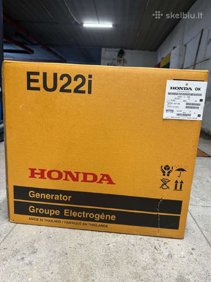 Honda Eu22i 2200 W inverterinis generatorius - nuotraukos Nr. 3