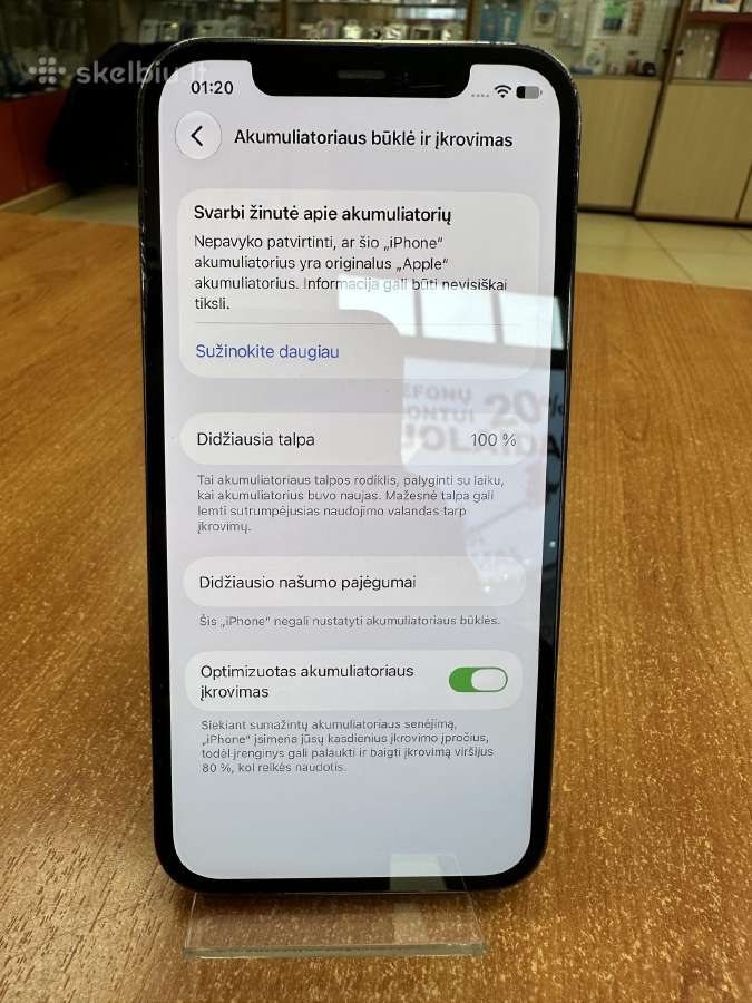Apple iPhone 12 Pro 128gb (naudotas) - nuotraukos Nr. 3