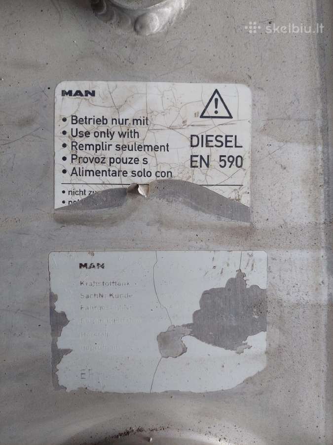Man vilkiko kuro bakas 250l - nuotraukos Nr. 2