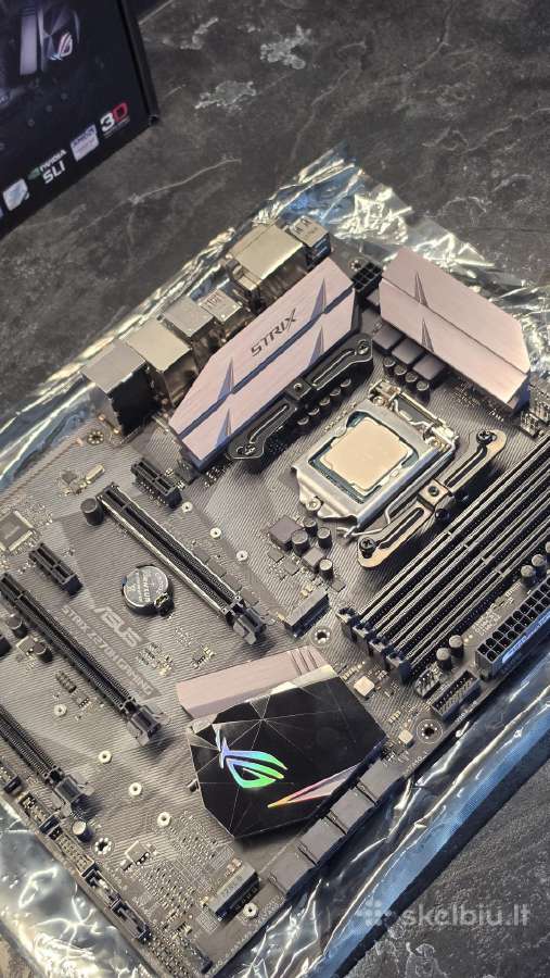 Lga1151 rog strix Z270h Gaming + i7-7700k - nuotraukos Nr. 2