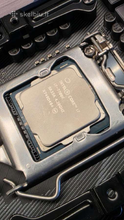 Lga1151 rog strix Z270h Gaming + i7-7700k - nuotraukos Nr. 3