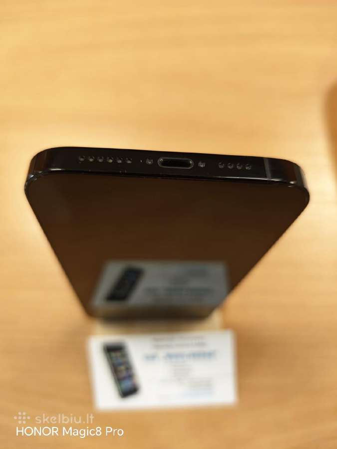 iPhone 14 Pro Max 1tb Black Kaina 500eur - nuotraukos Nr. 3