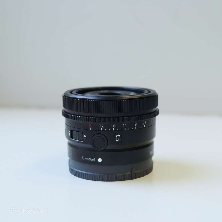 Sony Fe 40mm F2.5 G - kaip naujas su garantija - nuotraukos Nr. 4